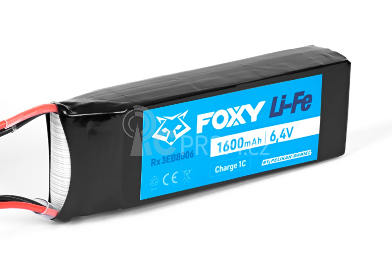 FOXY Li-Fe 1600mAh/6,4V RX