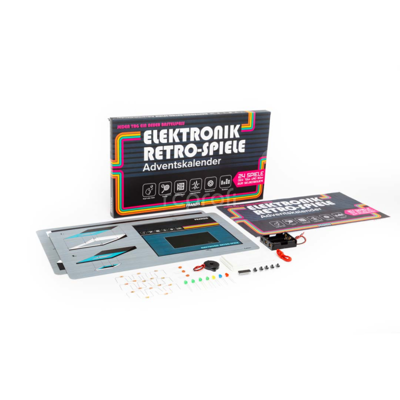 Adventní kalendář Elektronické retro hry