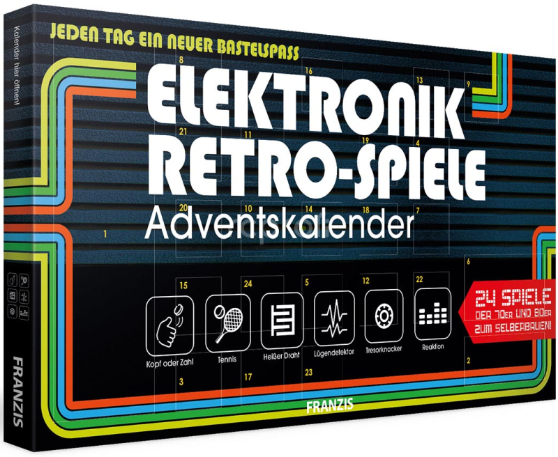 Adventní kalendář Elektronické retro hry