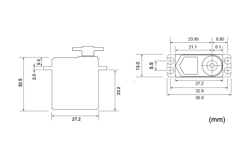 Futaba BLS-A600 (6,7kg 0,09s/60°)