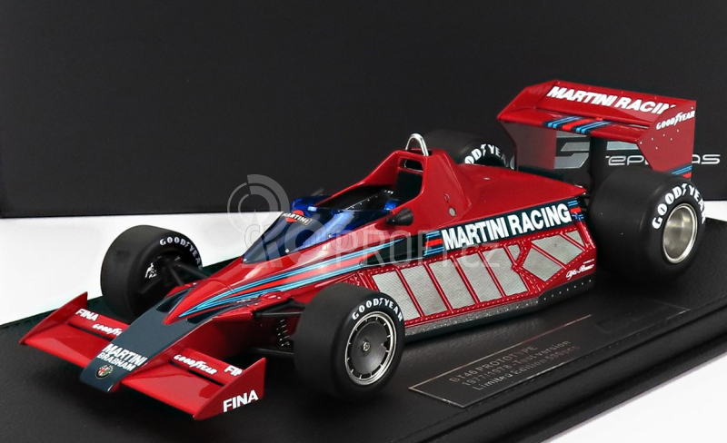 Gp-replicas Brabham F1 Bt46 Alfa Romeo Prototype Martini Racing N 0 1977 1:18, červená