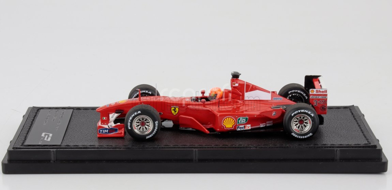 Gp-replicas Ferrari F1  F2000 N 3 World Champion Winner Italy Monza Gp (with Pilot Driver) 2000 Michael Schumacher 1:43 Červená Bílá
