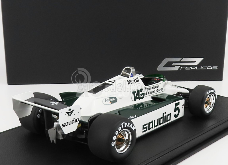 Gp-replicas Williams F1 Fw08 N 5 7th Swiss Gp 1982 Derek Daly 1:18, bílá