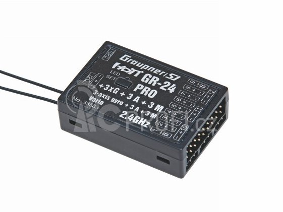 GR-24 PRO+3xG+3A+3M+Vario přijímač HoTT