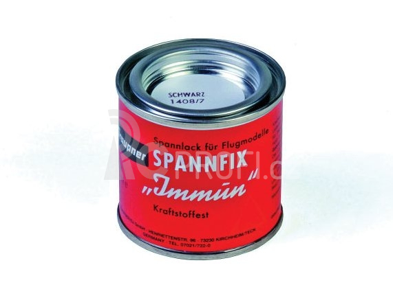 GRAUPNER - napínací lak černý, 100ml