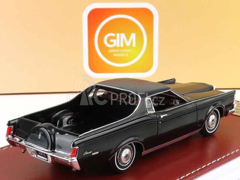 Great-iconic-models Lincoln Continental Mark Iii Farm And Ranch 1971 1:43 Black
