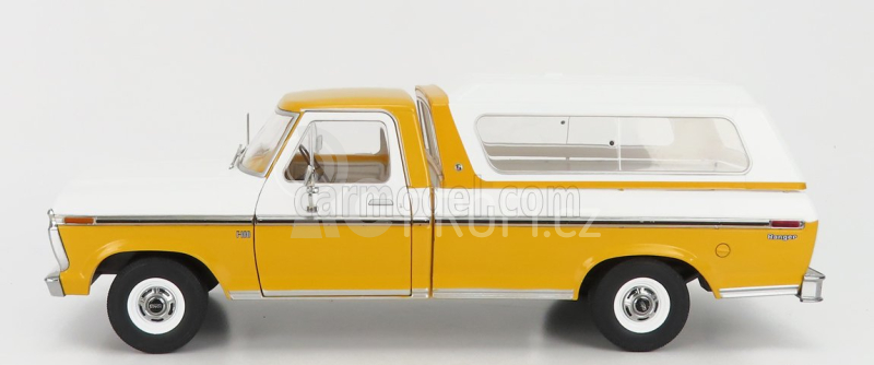 Greenlight Ford usa F-100 Pick-up 1956 Closed 1976 1:18, žlutá
