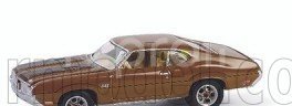 Greenlight Oldsmobile 4-4-2 Coupe 1972 1:64 Brown