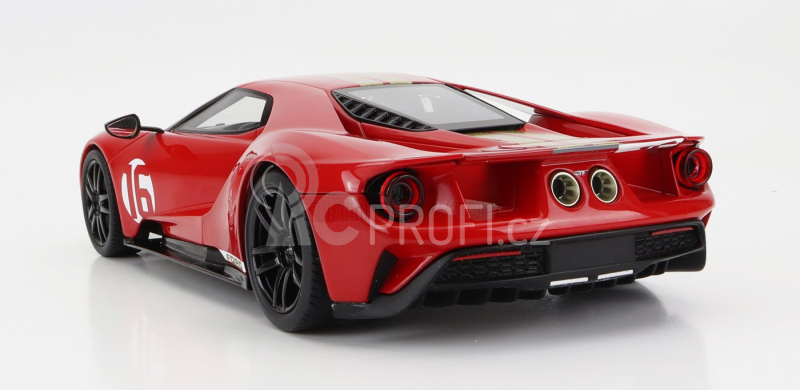 Gt-spirit Ford usa Gt Heritage Edition N 16 Alan Mann 2022 1:18 Červené Zlato
