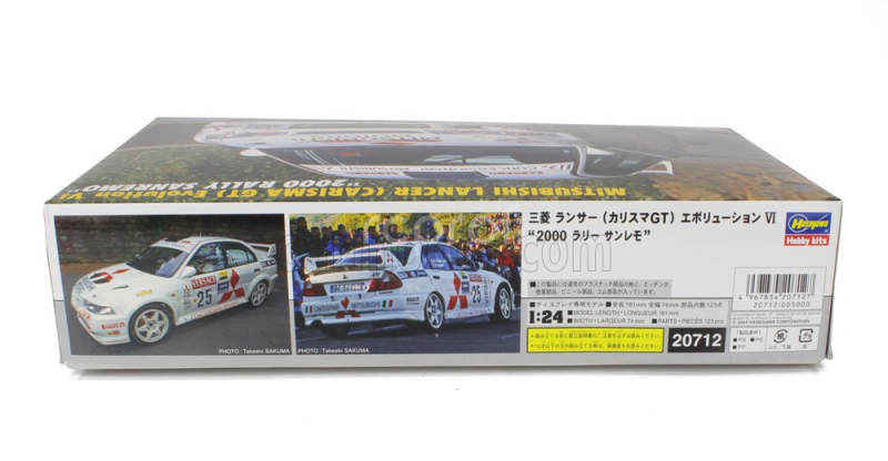 Hasegawa Mitsubishi Lancer Carisma Gt Evolution Vi Rally Sanremo 2000 1:24 /