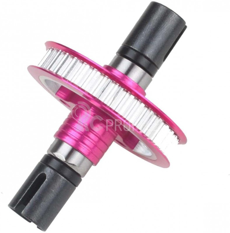 Hliníková volnoběžka pro Sakura D3 / D4 AWD, růžová