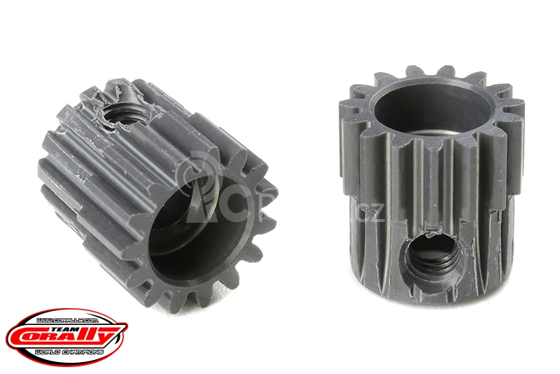 Hliníkový 7075 T6 tvrzený pastorek 15 zubů (modul 48DP)
