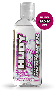 HUDY Prémiový silikonový olej 650 cSt - 100 ml