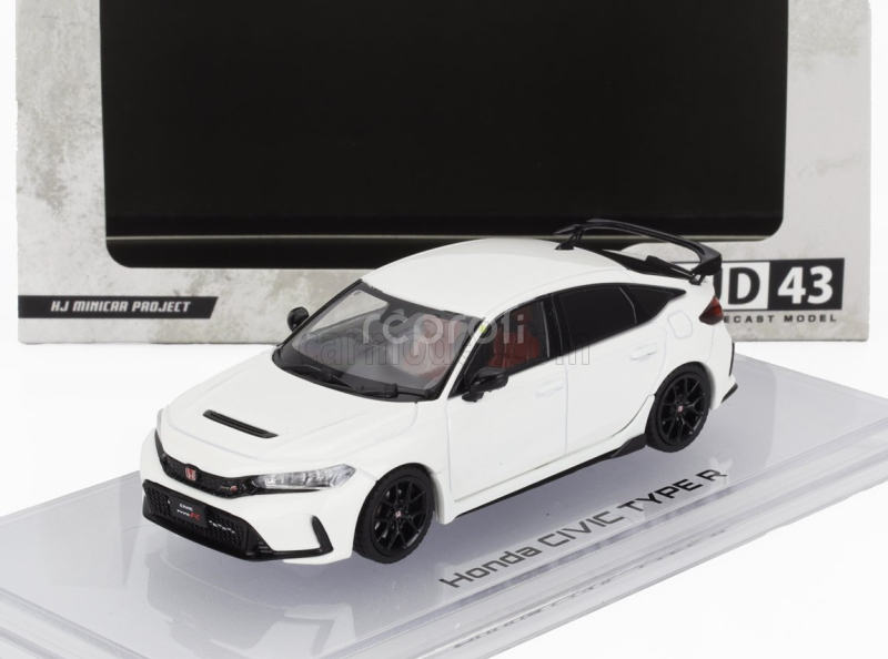 Ignition-model Honda Civic Type-r (fl5) 2020 1:43 Bílá