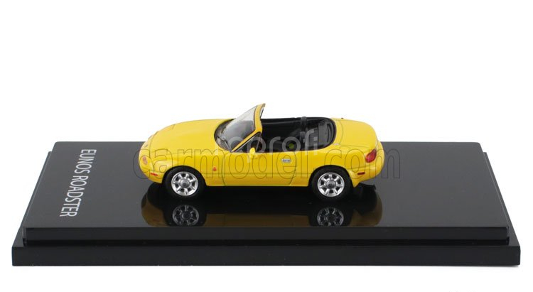 Ignition-model Mazda Eunos (mx5) Na6c Spider Roadster 1989 1:64 Žlutá