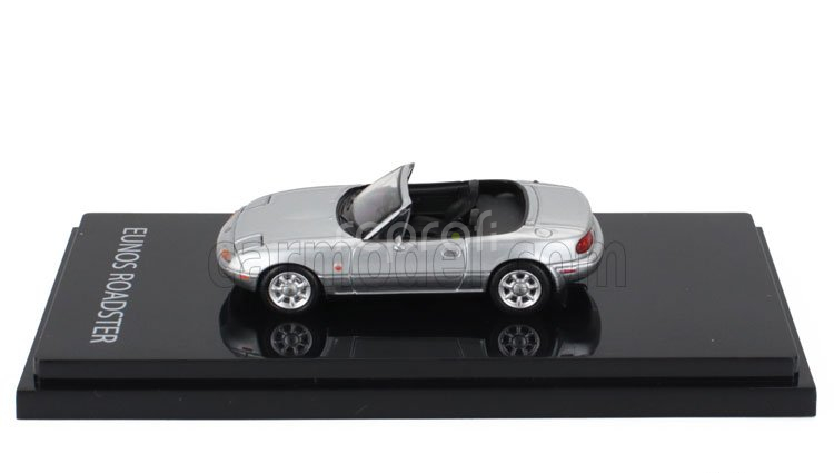 Ignition-model Mazda Eunos (mx5) Na6ce Spider Roadster 1989 1:64 Silver