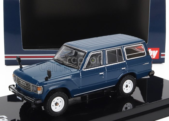 Ignition-model Toyota Land Cruiser J60 Gx 1981 1:64 Blue
