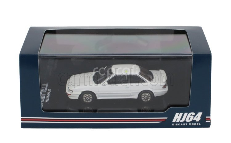 Ignition-model Toyota Sprinter Trueno (ae92) Gt Apex Coupe 1989 1:64 Bílá