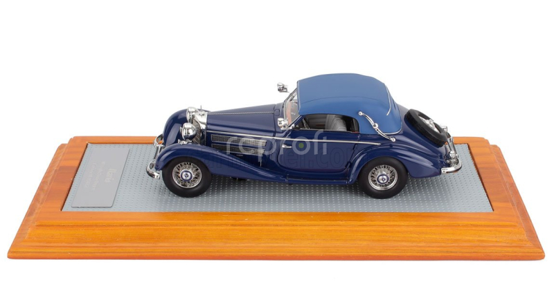Ilario-model Mercedes benz 540k Sn154081 Sindelfingen Cabriolet A Closed 1936 1:43 2 Tóny Modré
