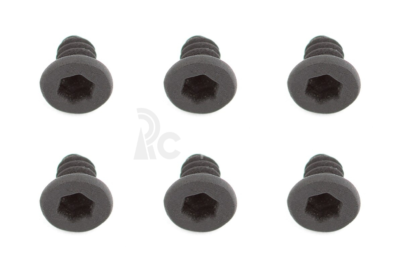 Imbusové šrouby, M2x3mm, 6ks.