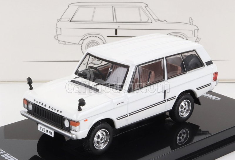 Inno-models Land rover Range Rover Classic 1982 1:64 Bílá