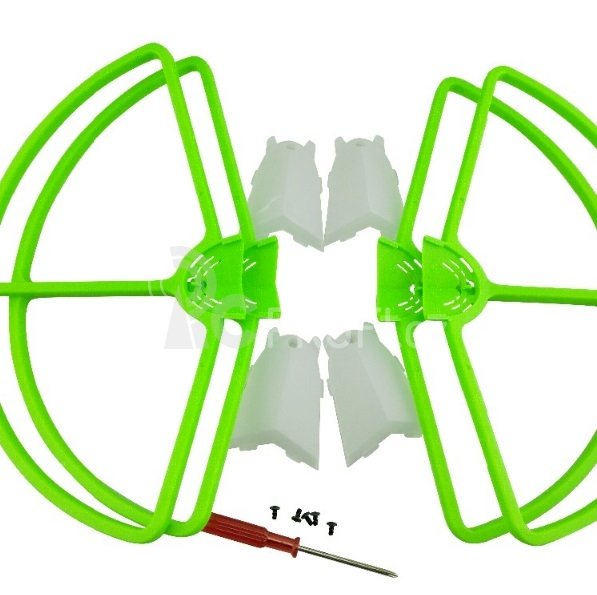 XIRO Kryty rotorů, zelená