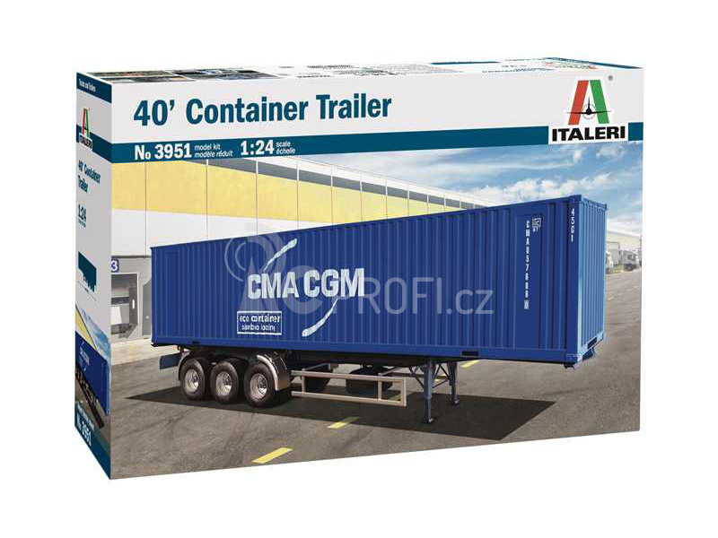 Italeri 40’ Container Trailer (1:24)