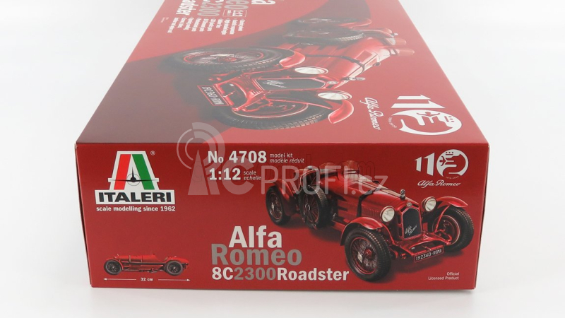 Italeri Alfa romeo 8c 2300 1931 1:12 Red