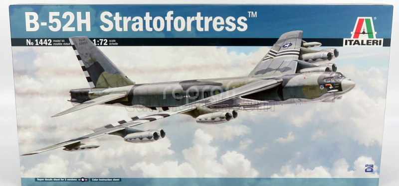 Italeri Boeing B-52h Stratofortess Airplane 1955 1:72 /