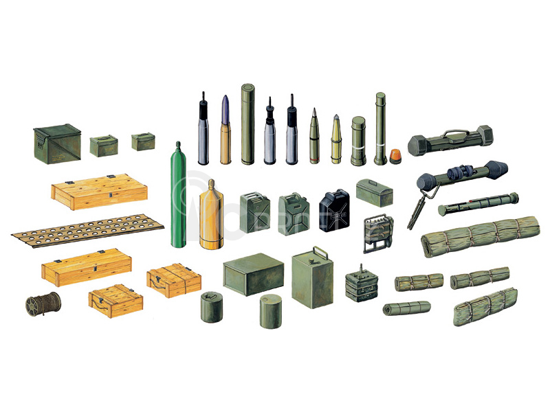 Italeri diorama - MODERN BATTLE ACCESSORIES (1:35)