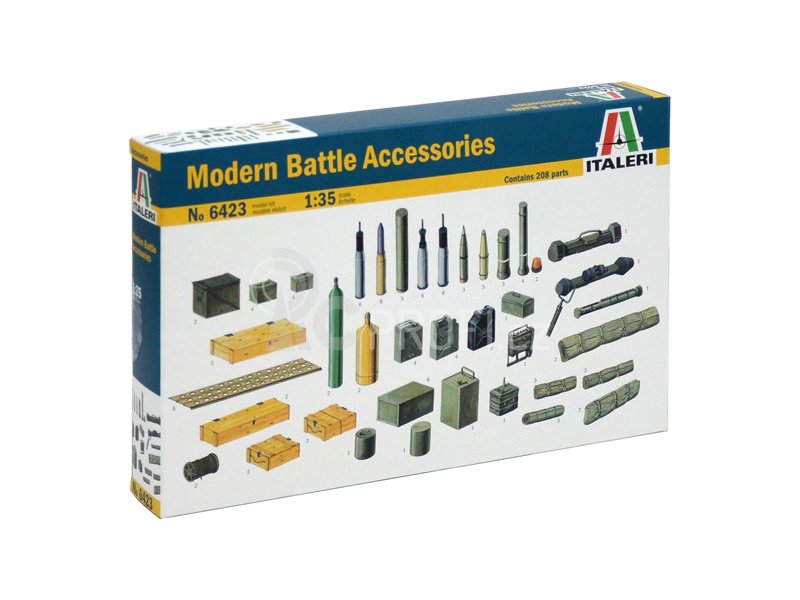 Italeri diorama - MODERN BATTLE ACCESSORIES (1:35)