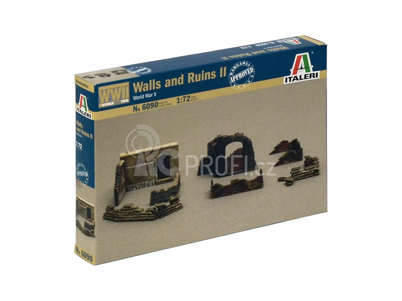 Italeri diorama - WALLS AND RUINS II (1:72)