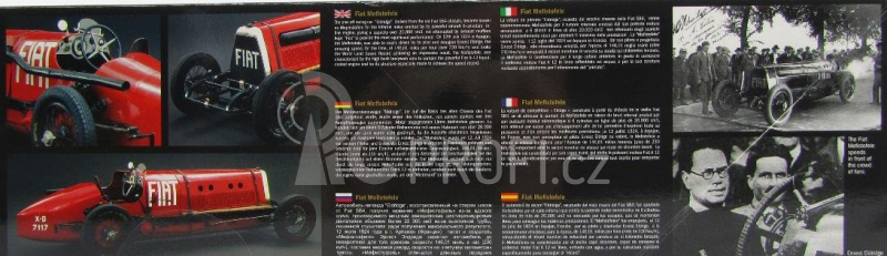 Italeri Fiat Mefistofele 1924 Record 12 Luglio 234.98km/h Sir.ernest Eldridge 1:12 /