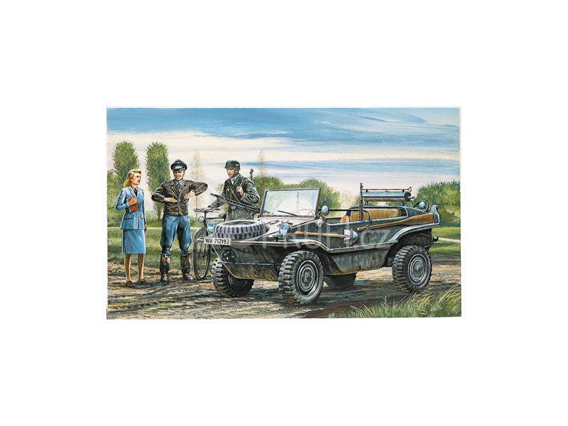 Italeri Kfz. 69 schwimmwagen (1:35)