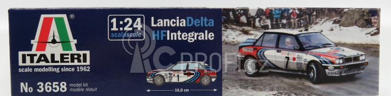 Italeri Lancia Delta Hf Integrale Martini 16v N 1 + Delta Hf Integrale 16v Martini N 7 1:24