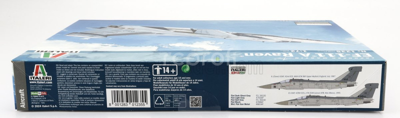 Italeri Lockheed martin Ef-111a Raven Military Airplane 1978 1:72 /
