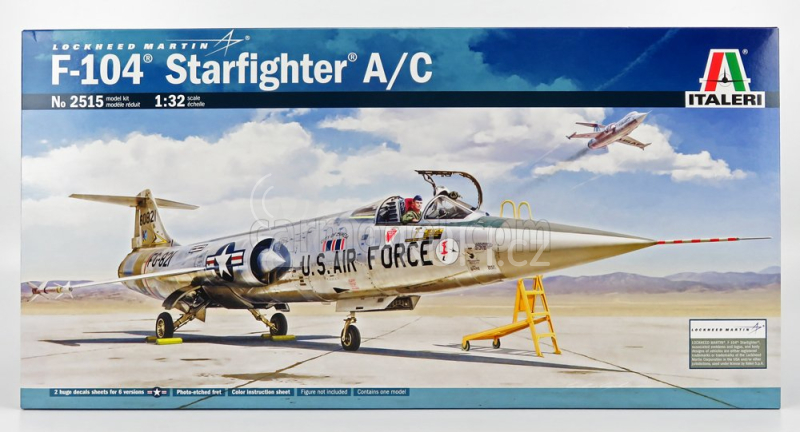 Italeri Lockheed martin F-104g Starfighter Usa Air Force 1:32 /
