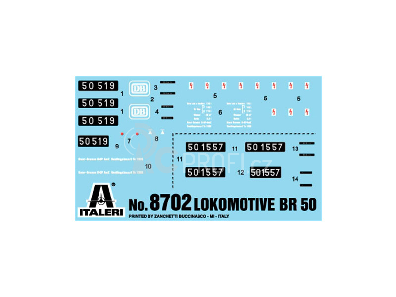 Italeri Lokomotive BR50 (1:87 / HO)