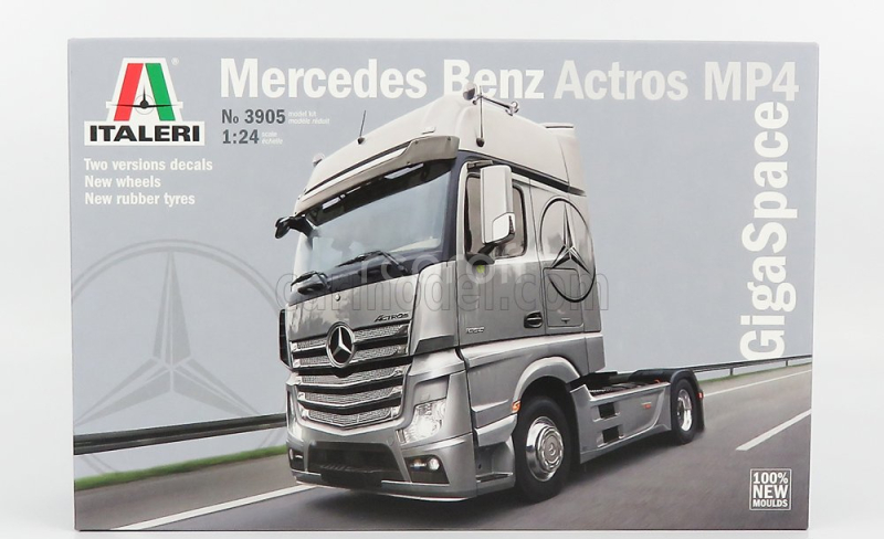 Italeri Mercedes benz Actros 1856 Mp4 Gigaspace Tractor Truck 2-assi 2016 1:24 /