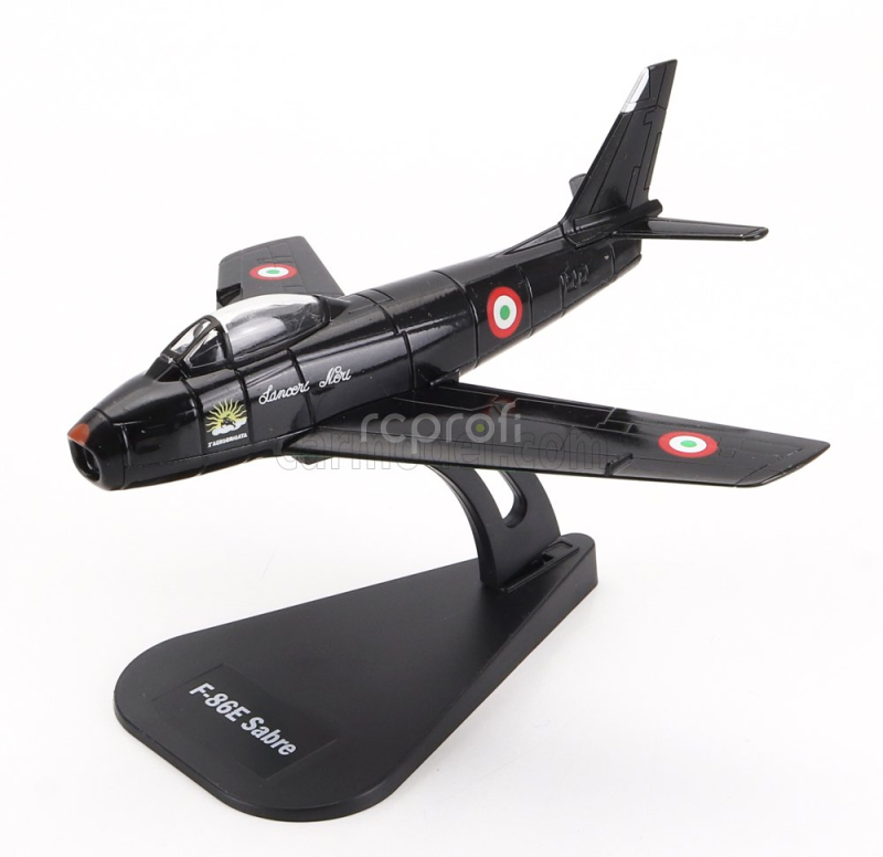 Italeri North american F-86e Sabre Military Airplane 1961 1:100 Black