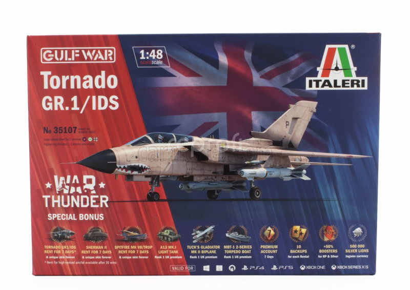 Italeri Panavia aircraft Tornado Gr.1/ids Military Airplane - Gulf War 1:48 /
