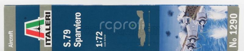 Italeri Savoia marchetti S.79 Sparviero Airplane Military 1942 1:72 /