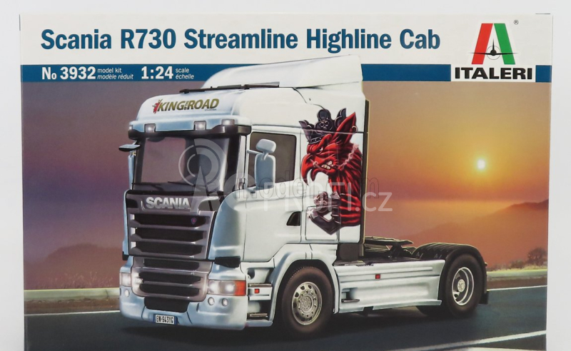 Italeri Scania R730 Tractor Truck Streamline Highline 2-assi 2011 1:24