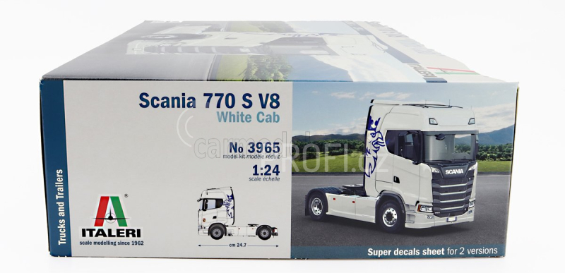 Italeri Scania S770 V8 Tractor Truck 2-assi 2021 1:24 /
