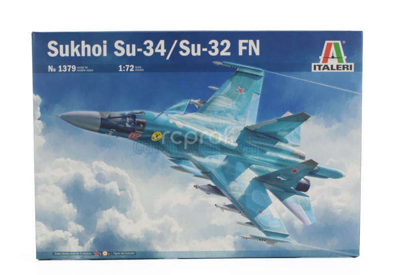 Italeri Sukhoi Su-34 Fn Airplane Military 1:72 /
