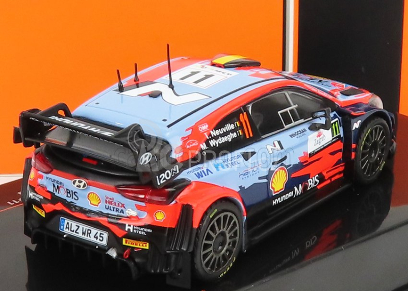 Ixo-models Hyundai I20 Coupe Wrc N 11 Rally Croatie 2021 1:43