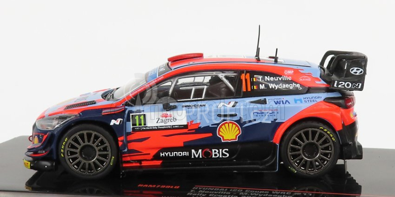 Ixo-models Hyundai I20 Coupe Wrc N 11 Rally Croatie 2021 1:43