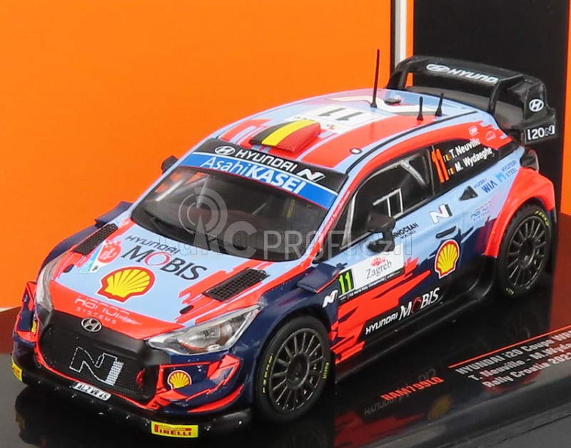 Ixo-models Hyundai I20 Coupe Wrc N 11 Rally Croatie 2021 1:43