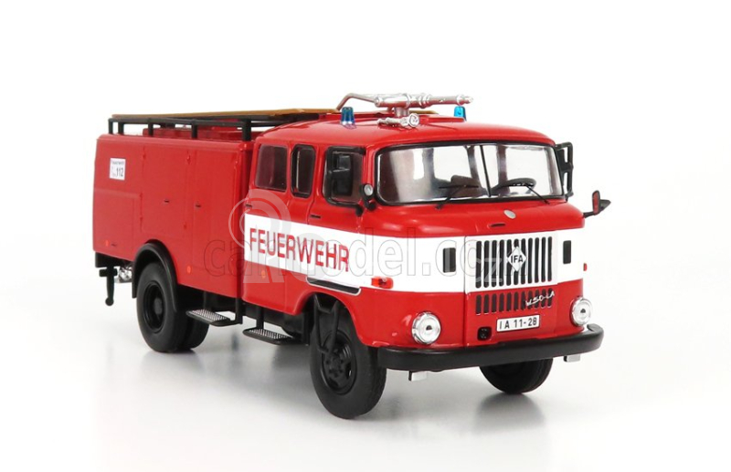 Ixo-models IFA W50 Hasičský vůz 1965 1:43, červená