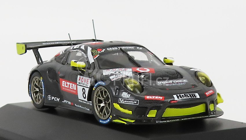 Ixo-models Porsche 911 991-2 Gt3-r Team Iron Force N 8 1:43, černá